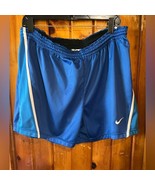 Vintage Nike Running Shorts y2k Blue Above Knee Fit size Small - $28.00