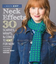 NECK EFFECTS: 30 Scarves, Wraps, &amp; Cowls To Knit By Various Designers - £12.51 GBP