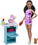 Doll and Kitchen Playset with Pet and Accessories, Gift for 3 to 7 Year ... - €46,58 EUR