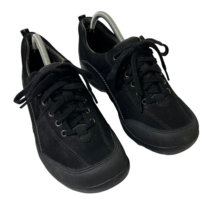 Clarks Sneaker Women&#39;s Sz 8 M Inmotion Drive Black Nubuck New No Box - £36.65 GBP