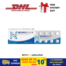 Neurobion 60's Vitamin B1, B6, B12 Nerve Relief Numbness Tingling Dhl Ship - $45.69