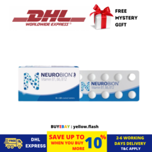 NEUROBION 60&#39;s Vitamin B1, B6, B12 Nerve Relief Numbness Tingling DHL SHIP - £34.59 GBP