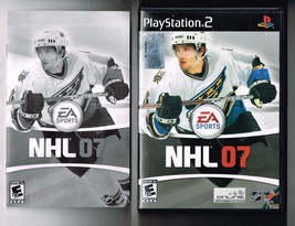 EA Sports NHL 2007 PS2 Game PlayStation 2 CIB - £15.50 GBP