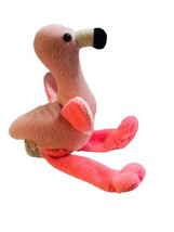 Pink Flamingo Bird Plush Stuffed Animal Toy Kid Gift 6in - £6.10 GBP