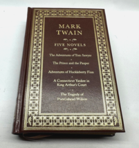 Mark Twain Five Novels Tom Sawyer Huck Finn Hardcover Canterbury Classics - £13.93 GBP