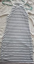 Women&#39;s Sleeveless Bodycon Dress Summer Crew Neck Ribbed Slim Mini Tank ... - $9.58 CAD