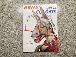 September 30 1950 Army -West Point vs. Colgate University Football Progr... - $39.58