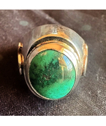 Sterling Silver Signet Ring w/Turquoise - $850.00