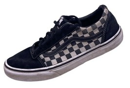 Vans Shoes Youth Size 5 Old Skool Kids Checkerboard Skate Back White Low Top - $14.84