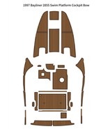 1997 Bayliner 2855 Swim Platform Cockpit Bow Boat EVA Foam Teak Floor Pa... - $1,845.25 CAD