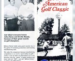American Golf Classic 1970 Final Round Program Firestone Akron PGA  - $29.67