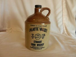 McCormick Platte Valley Straight Corn Whiskey Moonshine Style Bottle Empty - £32.07 GBP