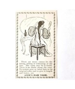 Ayers Hair Vigor Medicine 1897 Advertisement Victorian Beauty Ads ADBN1A8 - $27.41 CAD