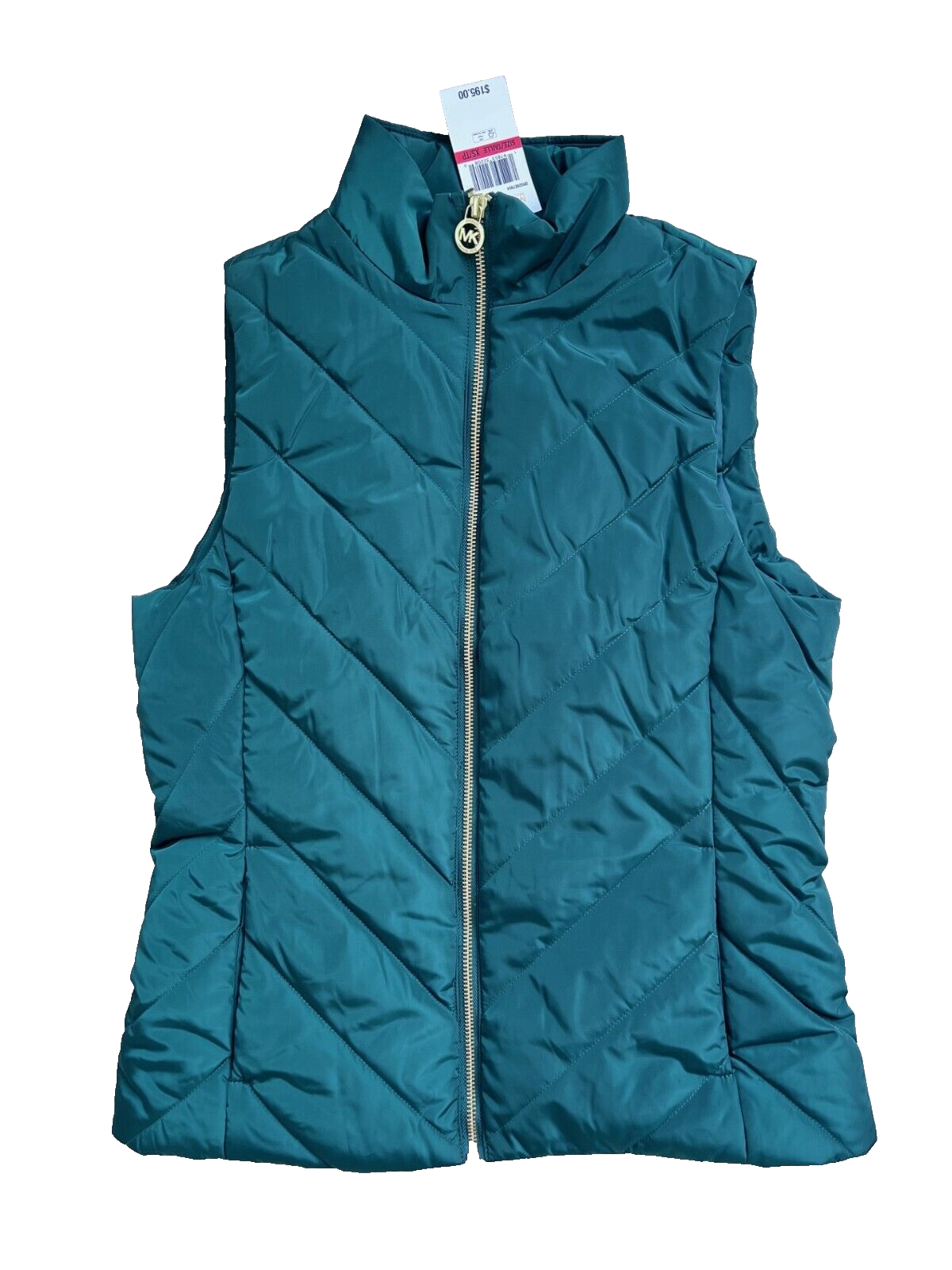 MICHAEL Michael Kors Emerald Puffer Quilted Vest Jacket ( XS ) - $128.67