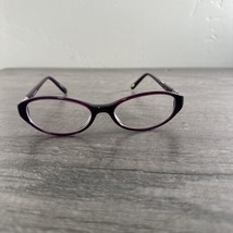 Jones New York Eyeglasses J745 Women’s Purple Silver FRAMES ONLY 51-16-135 - £15.36 GBP