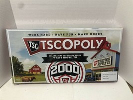 New/Sealed Tractor Supply Co Board Game TSCOPOLY Celebrate 2000th Store 2021 - £24.23 GBP