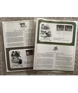 Assorted First Day Covers with Info Sheets in Protective Vinyl Sleeves CATS - $12.34 CAD