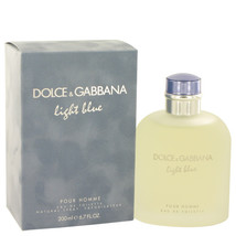 Dolce & Gabbana Light Blue Pour Homme Cologne 6.7 Oz Eau De Toilette Spray image 2