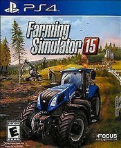 Farming Simulator 15 PS4! Grow Crops, World Field Country Tractor Orchards - $12.86