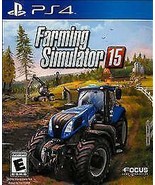 FARMING SIMULATOR 15 PS4! GROW CROPS, WORLD FIELD COUNTRY TRACTOR ORCHARDS - £10.30 GBP