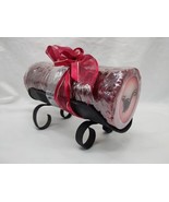 Christmas Tree And Squirrel Holiday Log Candle 8&quot; - $19.80