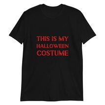 PersonalizedBee This is My Halloween Costume T-Shirt Funny Sarcastic Graphic Gif - £15.72 GBP+