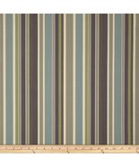 SUNBRELLA 5621 BRANNON WHISPER STRIPE SPA OUTDOOR FURNITURE FABRIC 19 YA... - $376.01