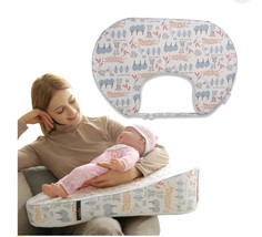 Inclined Nursing Pillow | Hypoallergenic- Breastfeeding | w/Waist Strap - $526.70 MXN