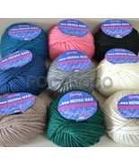 Knitting Yarn Merino Wool Preshrunk 196 11/12ft Bbb Titan Wool Merina Maxi - £4.41 GBP
