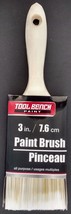 Paint Brushes 3 Inch Wood Handles 10.3&quot;x3&quot;x0.6&quot; 1 Brush/Pk - £2.31 GBP