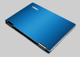 LidStyles Carbon Fiber Laptop Skin Protector Decal IBM Lenovo Yoga 710 (11") image 3