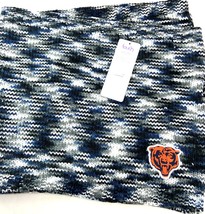 Chicago Bears NFL Infinity Space Dye Cozy Scarf by Alyssa Milano - £14.37 GBP