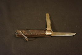 Old Vtg TL 20 Camillus 2 Blade Folding Pocket Knife New York USA - £31.93 GBP