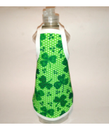 SAINT PATRICK&#39;S DAY Green Clover  Shamrock  Decorative Soap Bottle Dish ... - $4.78