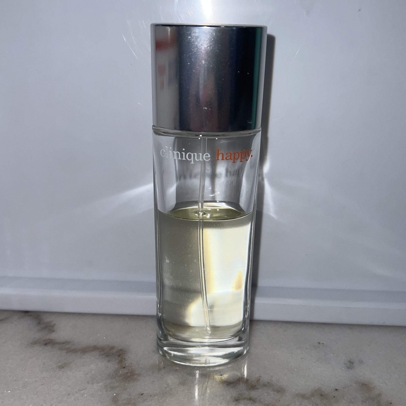 Clinique Happy Perfume Full Size Spray 1.7 oz/50 ml 70% Full - $35.00