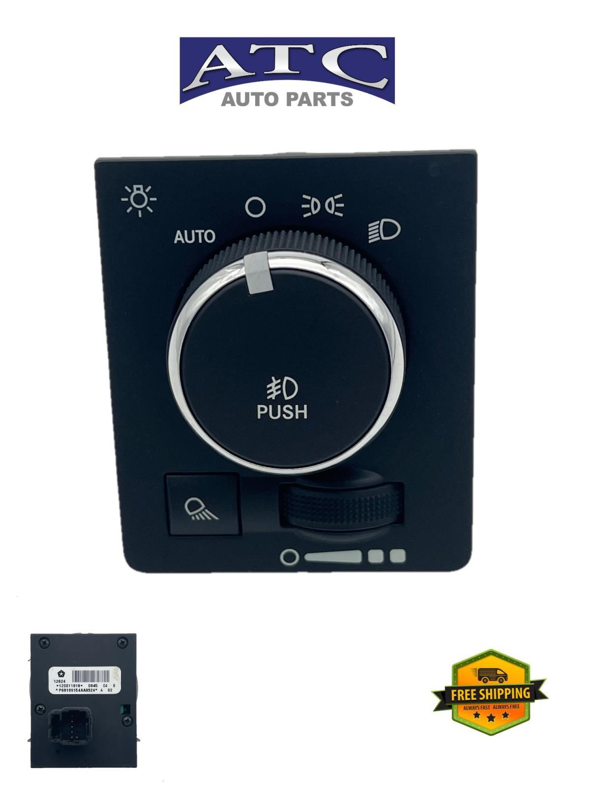 OEM Headlight Dashboard Switch for 2014-2017 Dodge Ram 1500 2500 3500 68... - $39.55