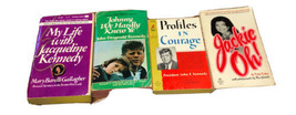 John F. Kennedy &amp; Jackie Kennedy Lot Of 4 PB Books Vintage - £5.35 GBP