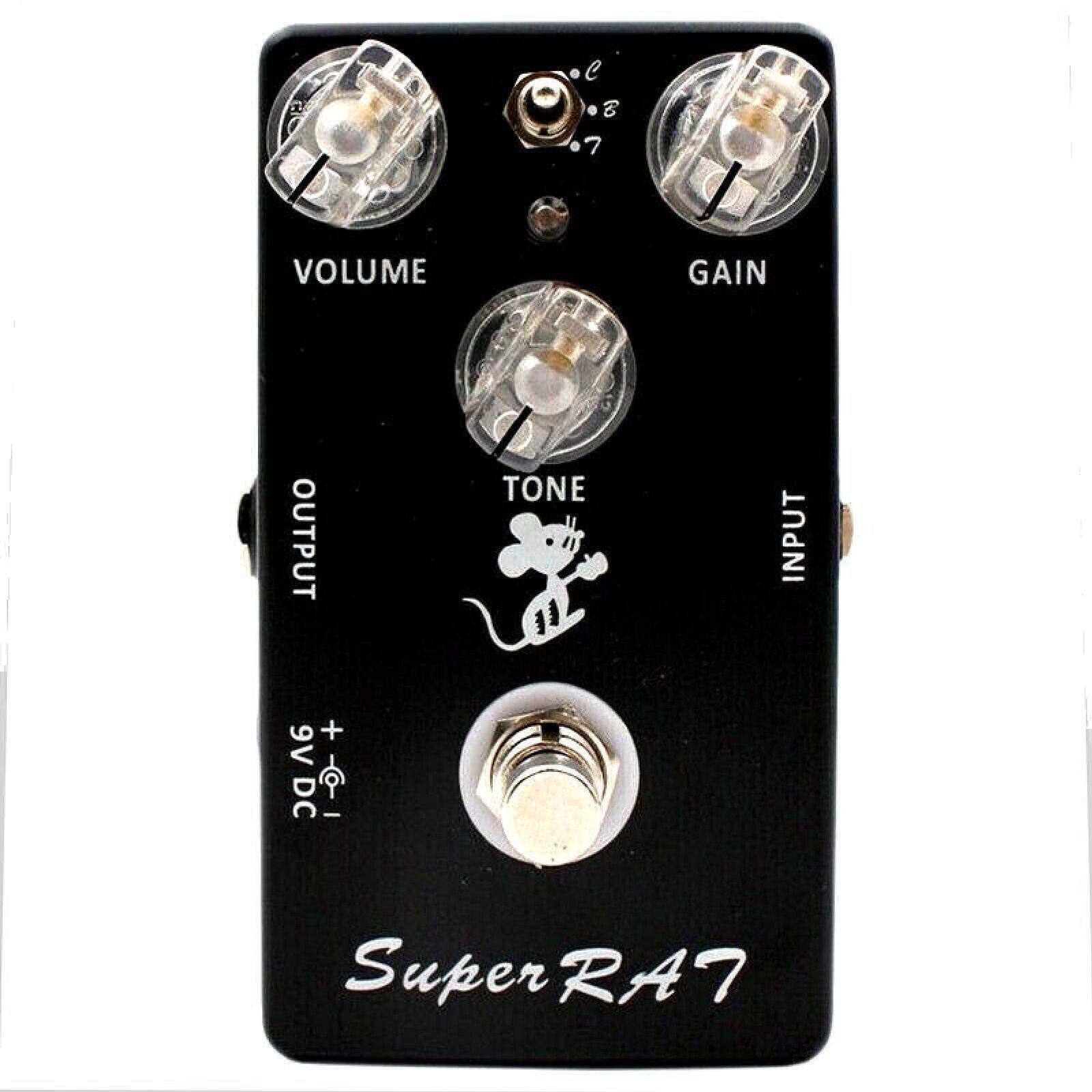 Mosky Super Rat Guitar Effect Pedal Hand-Made Three Mode Effects Classic... - $27.00
