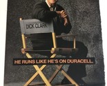 Vintage Dick Clark Duracell Magazine Pinup Picture Print Ad - $6.92