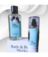 Bath &amp; Body Works Misty morning Body Mist &amp; Body Wash Gift Set of 2 - $33.31 CAD