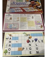 1992 Sesame Street Scrabble by Milton Bradley Jim Henson Bert &amp; Ernie Ci... - $24.75