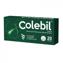 Colebil 20 tablets For Better Digestive Work Bloated Stomach Swollen Belly - $14.95