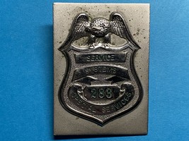 LAW ENFORCEMENT, BREAST BADGE, SERVICE SYSTEMS, SPECIAL SERVICES, NUMBER... - $15.00