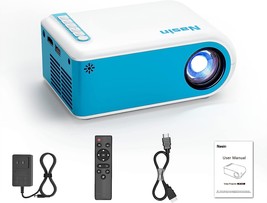 Mini Projector, Nasin Video Projector 1080P Supported Portable, Hdmi/Usb. - £71.84 GBP