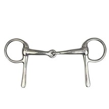Harness Driving Horse Liverpool Half Cheek Snaffle 5&quot; Mouth SS Snaffle Bit - $19.90