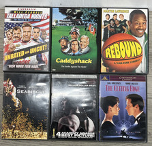 Lot of 6 DVDs Sports Movie Night Bundle - Sports004 - £20.10 GBP