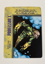 Marvel Overpower 1996 Character Card Professor X Psychic Shield - £2.79 GBP