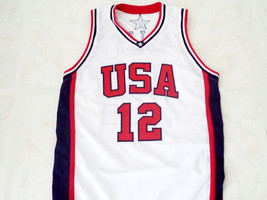 Ray Allen #12 Team USA Men Basketball Jersey White Any Size - £27.52 GBP