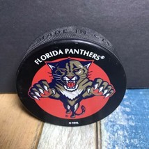 FLORIDA PANTHERS NHL VINTAGE OFFICIAL HOCKEY PUCK BY PUCK WORLD - $11.99