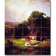 Albert Bierstadt Country Painting Ceramic Tile Mural P00556 - £239.80 GBP+